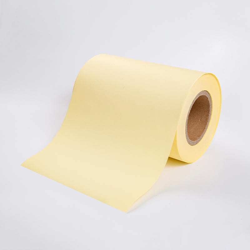 Papel de liberação amarelo